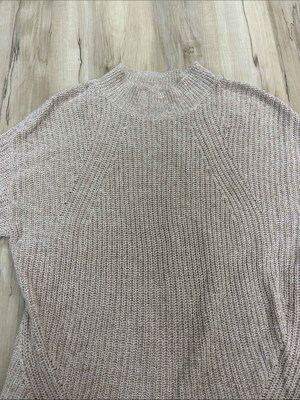 Old Navy Cream Cowl-Neck Balloon-Sleeve Sweater image 2